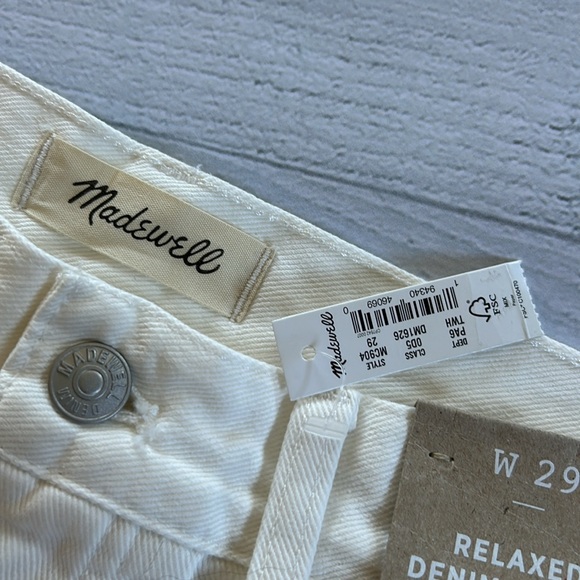 Madewell Relaxed Denim Shorts Sz 29‎ NWT - Picture 4 of 8